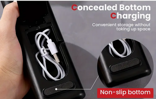 USB Rechargeable Electric Knife Sharpener - 2-Stage, Adjustable Speeds for Chef & Kitchen Knives, Fits Ceramic & Steel Blades (Copy)