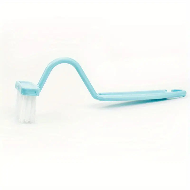 1 pcs Brush - Wall-Hanging, Manual, No-Scrub Design for Efficient Corner Cleaning in Bathrooms, Durable Plastic with Soft Bristles, Toilet Brush