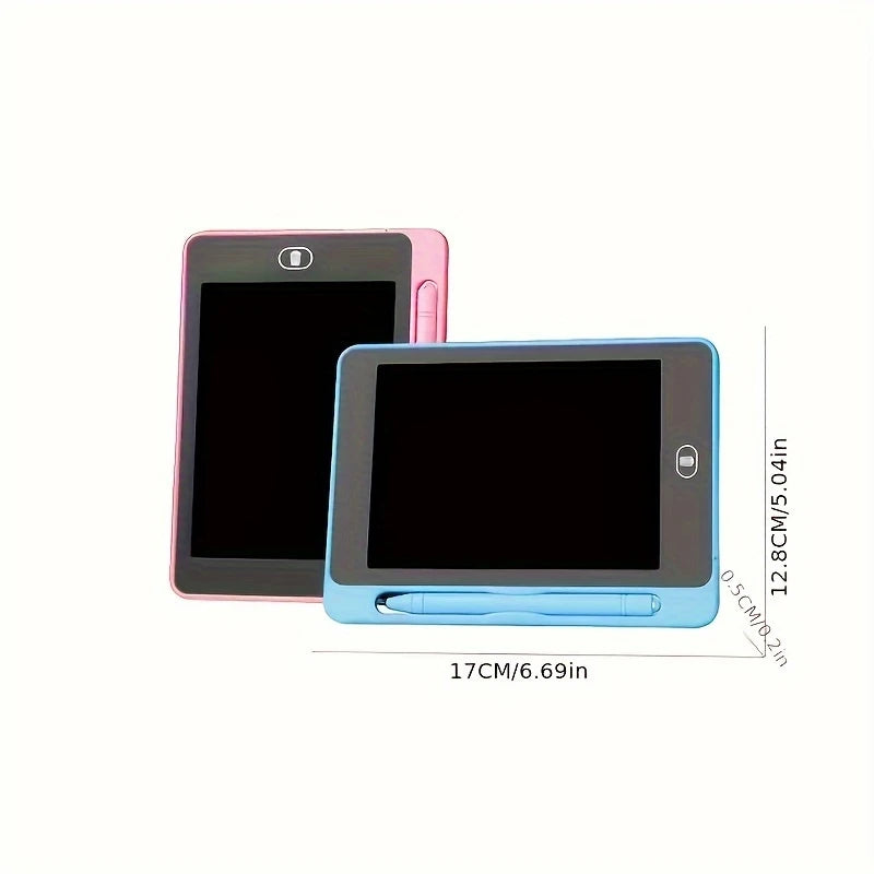 6.5-Inch LCD Writing Tablet for Girls and Boys - Colorful Doodle Board, Drawing Pad, Educational Christmas/Birthday Gift, Ideal for Halloween, Thanksgiving, and Christmas