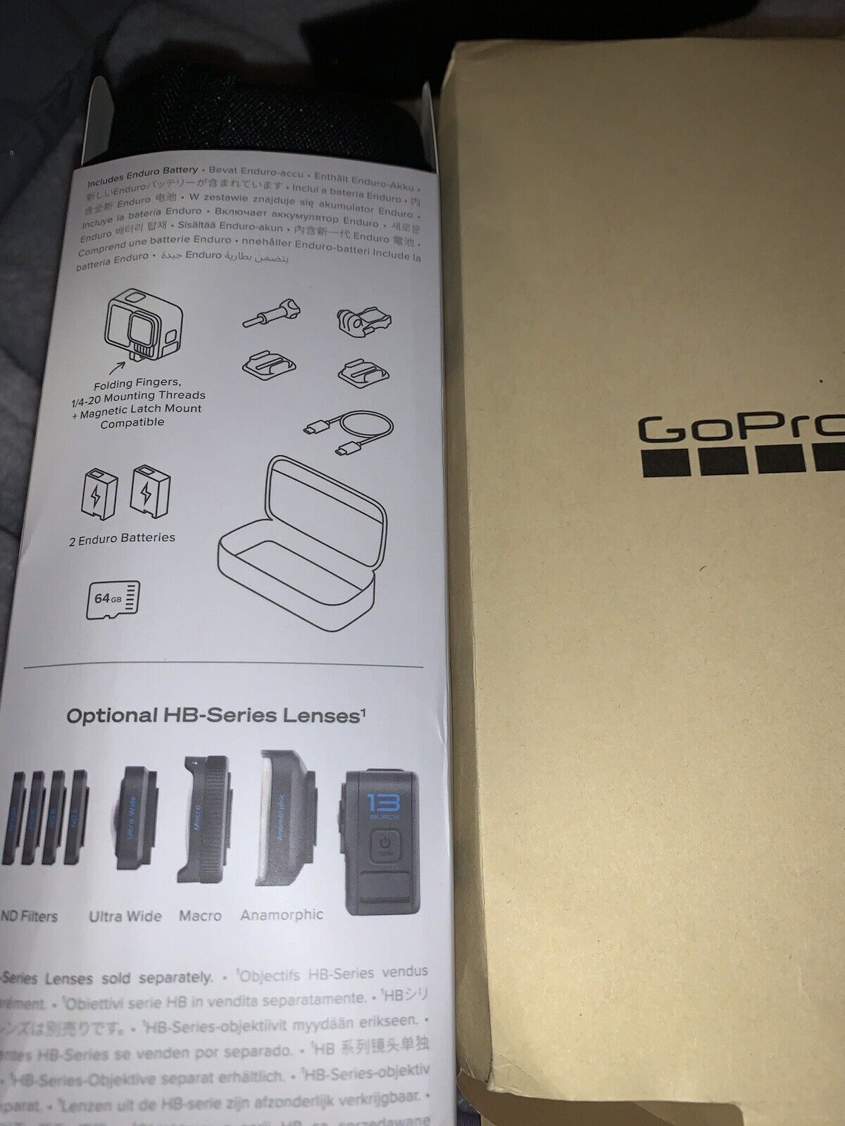 GoPro HERO13 Black - Waterproof Action Camera with 5.3K60 Video, 27MP Photo