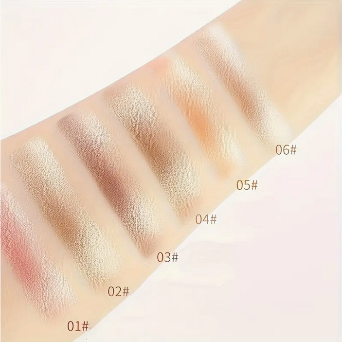6pcs Two-color Eye Shadow Stick Set Pearlescent Matte High Gloss Eye Shadow Stick Durable Waterproof Not Easy To Take Off Makeup Perfect Christmas Gift Valentines Day Gifts